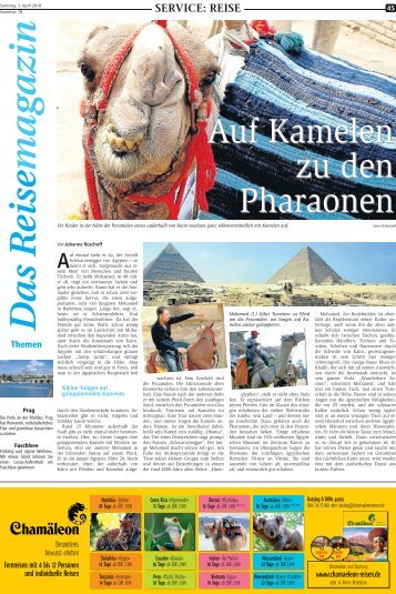 Das Reise magazin - Recklinghaeuser Zeitung