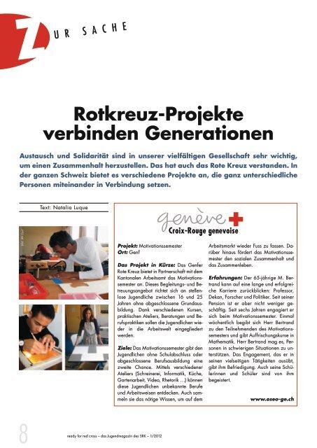 Rotkreuz - Schweizerisches Rotes Kreuz