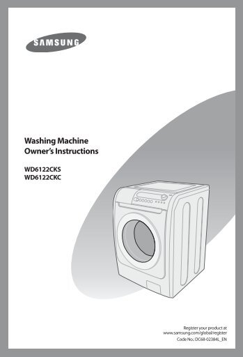 Washing Machine Owner's Instructions