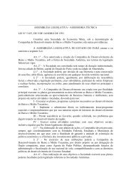 assessoria tÃ©cnica lei n - AssemblÃ©ia Legislativa do Estado do ParÃ¡ ...