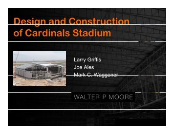 Design and Construction of the Arizona Cardinals Stadium