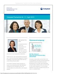 Newsletter Stomaversorgung - Coloplast