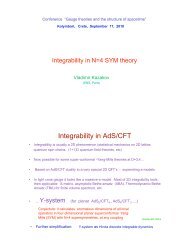 Integrability in AdS/CFT - Crete Center for Theoretical Physics