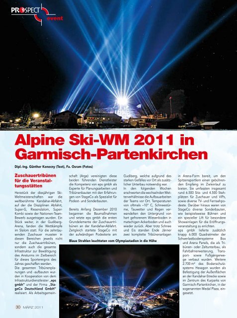 Alpine Ski-WM 2011 in Garmisch-Partenkirchen