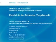 Votrag in PDF-Format - Schneider Rechtsanwälte