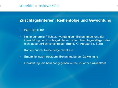 Votrag in PDF-Format - Schneider Rechtsanwälte