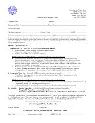 Hydrant Meter Request Form - Sewerage and Water Board of New ...