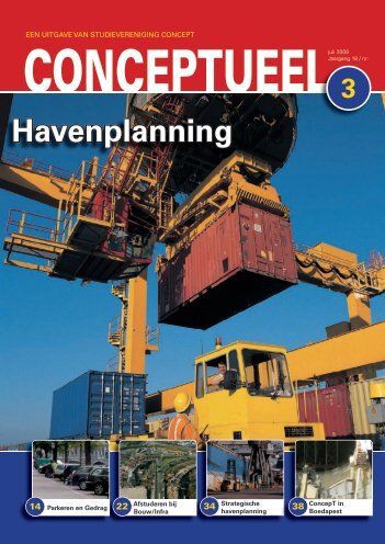 Havenplanning - Studievereniging ConcepT - Universiteit Twente