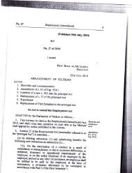 Employment Amendment Act No 27 of 2010