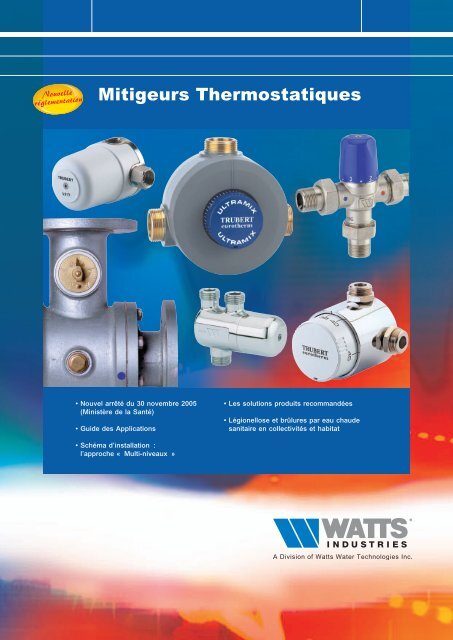 Mitigeurs Thermostatiques - Watts Industries