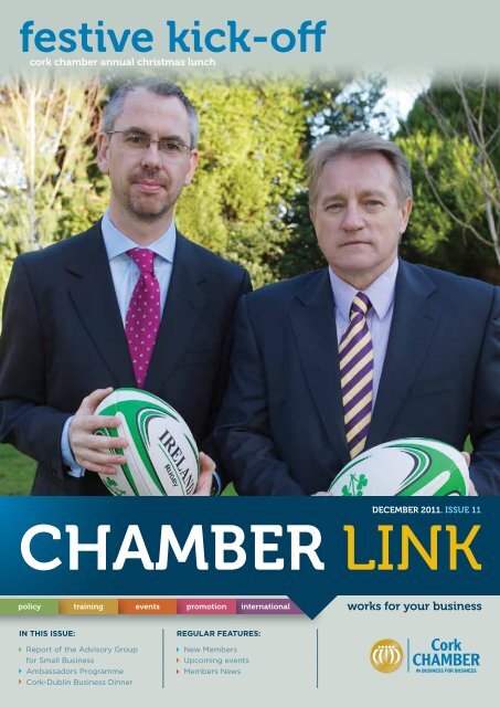 festive kick-off - Cork Chamber of Commerce