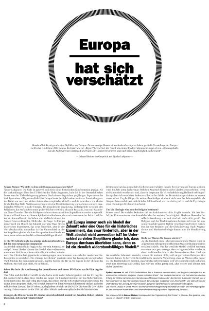 Report_Issue 1/2009 - Jubiläum/ 20 Jahre Mauerfall