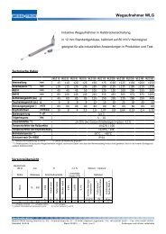 Wegaufnehmer WLG - MESSOTRON Hennig GmbH & Co KG