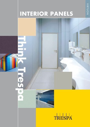 Trespa Virtuon brochure and colour card - Inter systems