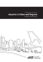 Airports in Cities and Regions - KIT Scientific Publishing