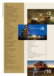 Directors' Report - Independence Group NL