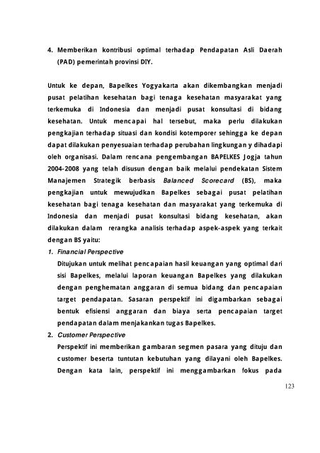 profil kesehatan propinsi di yogyakarta tahun 2007 - Departemen ...