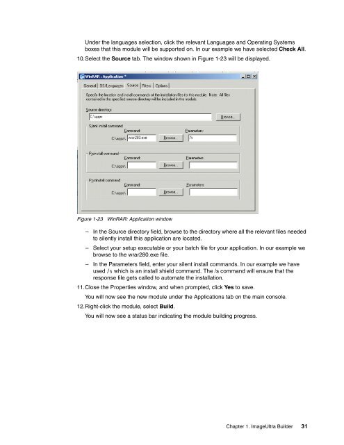 Using ImageUltra Builder - IBM Redbooks