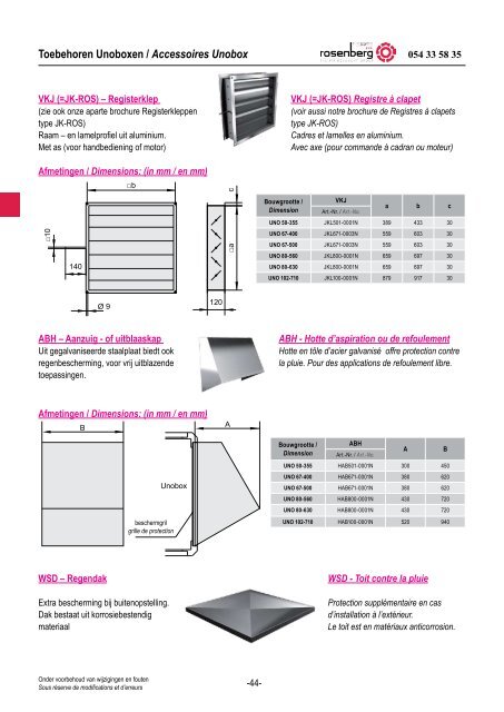 Unobox - Rosenberg Belgium - Shop