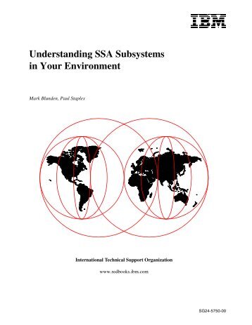Understanding SSA Subsystems in Your Environment - IBM Redbooks