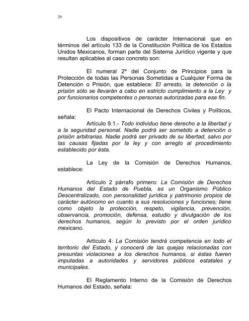 recomendaciÃ³n nÃºmero: 15/2006 quejoso: antelmo sanchez ramÃ­rez ...