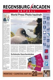 World Press Photo hautnah - Regensburg Arcaden