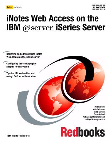 iNotes Web Access on the IBM  iSeries Server - IBM Redbooks
