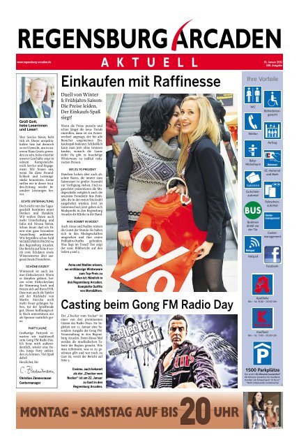 Einkaufen Mit Raffinesse Regensburg Arcaden