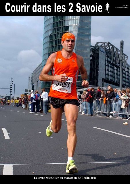 Laurent Michellier au marathon de Berlin 2011 - Avoc