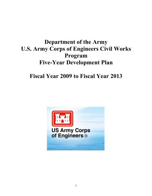 Department Of The Army - U.S. Army Corps Of Engineers