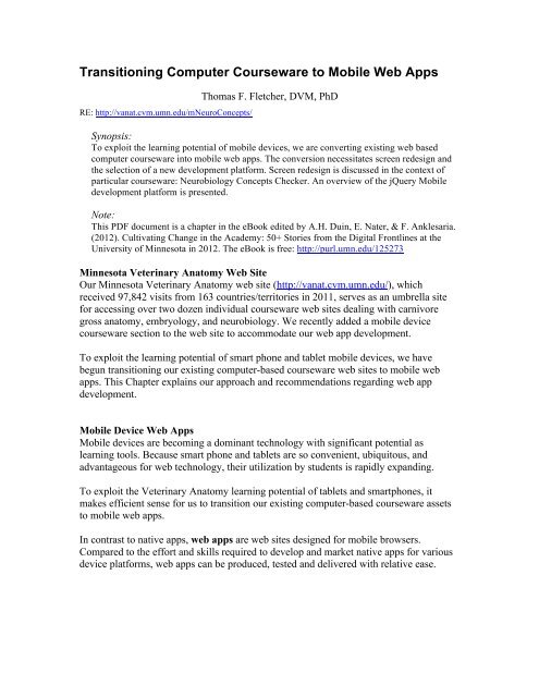 Pdf Document Veterinary Anatomy Web Site Home Page
