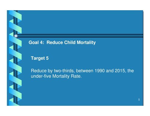 Millennium Development Goals and Poverty - UP Academy