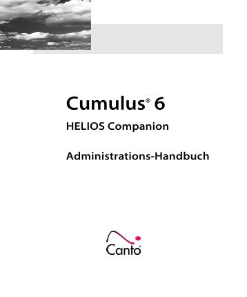Cumulus HELIOS Companion - Canto