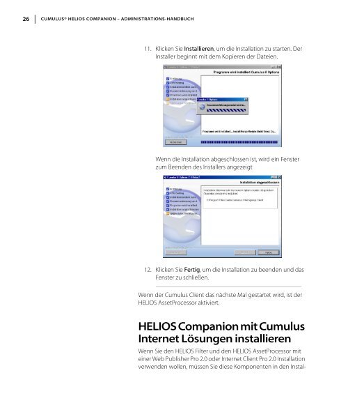 Cumulus HELIOS Companion - Canto