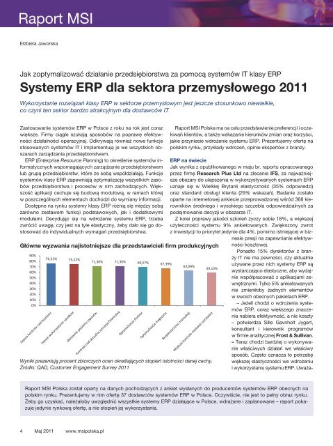 Pobierz Raport w pliku PDF - MSI Polska