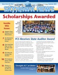 Scholarships Awarded - Fairborn City Schools