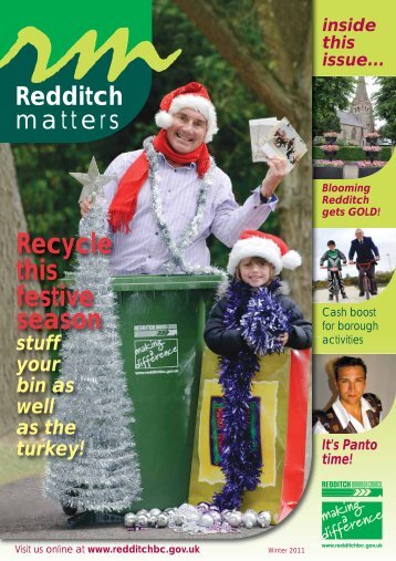 Recycle this festive season - Redditch Borough Council ...