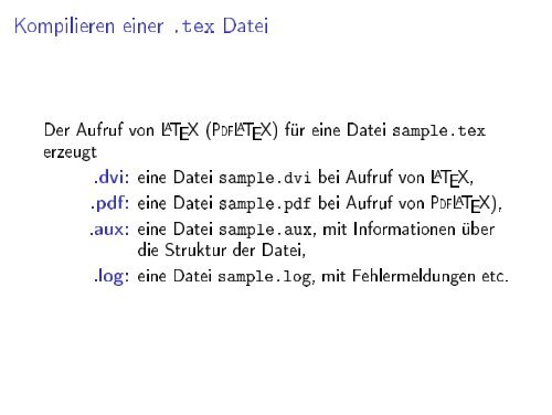 Textverarbeitung mit LaTeX