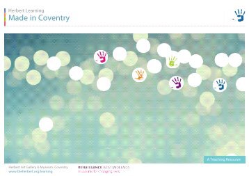 to download your Made in Coventry Teachers Resource Pack.