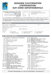 demande autorisation - Conseil GÃ©nÃ©ral de la Haute Garonne