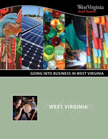 Going Into Business in West Virginia - West Virginia Department of ...
