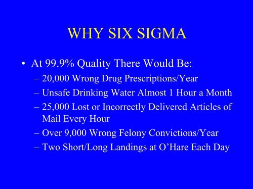 Six Sigma Presentation - ASQ-1302