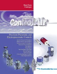 Precision Pneumatic and Electropneumatic ... - Industrial Controls