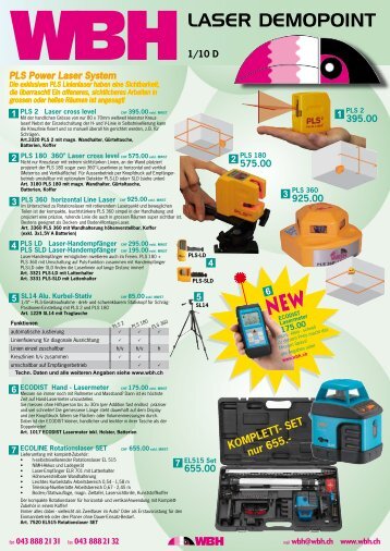 LASER DEMOPOINT - WBH AG