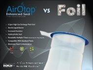 AirOtop Enhanced Seal vs Foil - Thomson Instrument Company