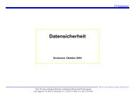 Datensicherheit - Prof. Dr. Heinz-Michael Winkels