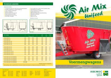 Folder Air Mix Unifeed 2012 - Abemec