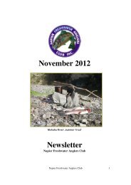 Napier Freshwater Anglers Club - Christchurch Fishing and Casting ...