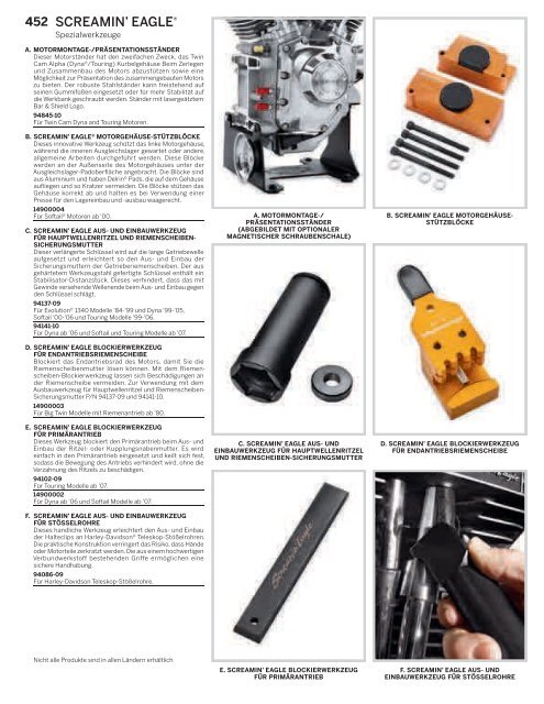 Harley-Davidson Parts & Accesoriess Katalog ... - Produkte24.com