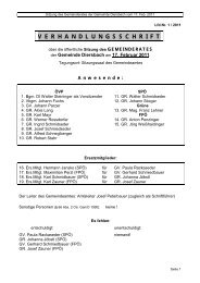 Gemeinderatssitzung 1/2011 (156 KB) - .PDF - Diersbach